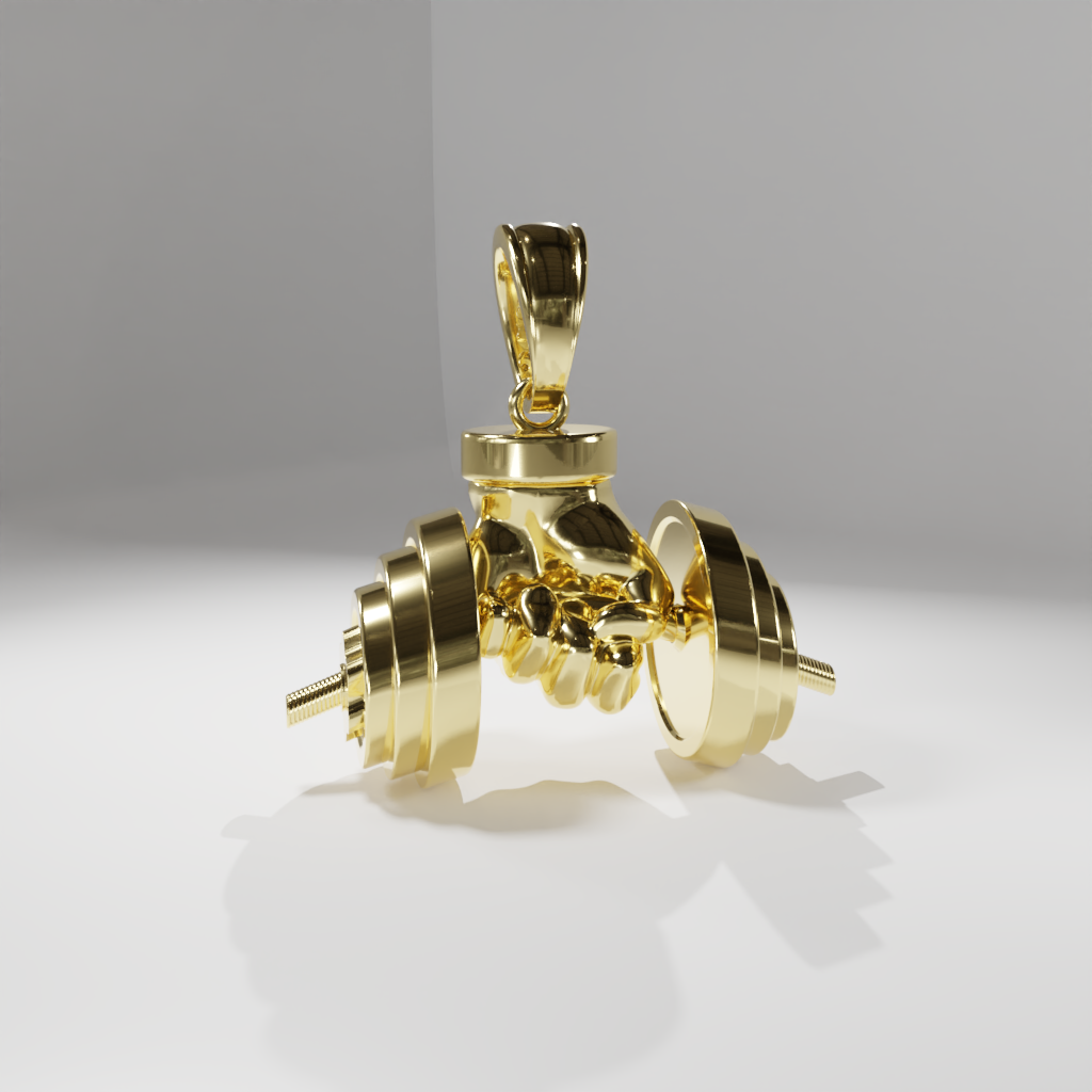 Zawieszka "Dumbbell Lift"