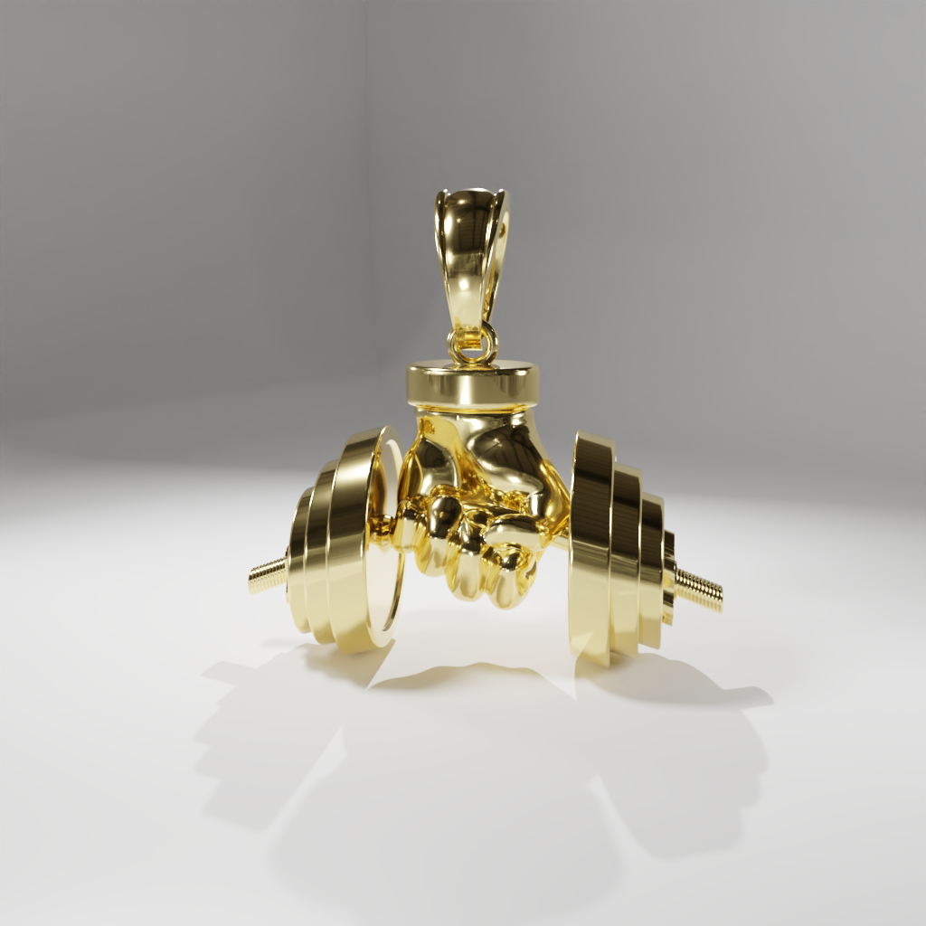 Zawieszka "Dumbbell Lift"