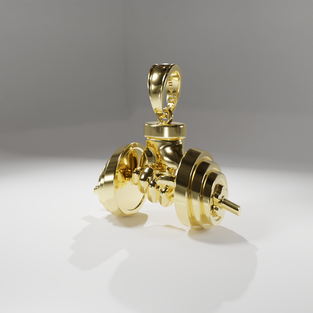 Zawieszka "Dumbbell Lift"