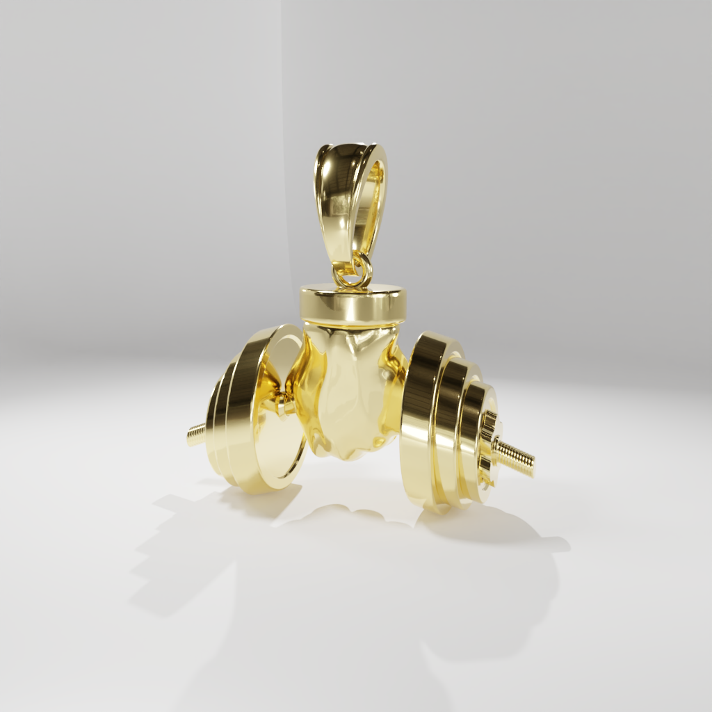 Zawieszka "Dumbbell Lift"