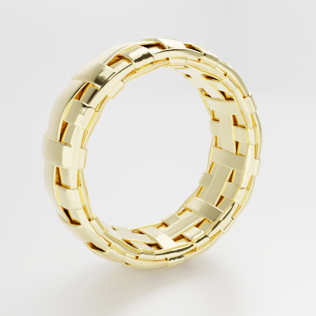 Pierścień "Wooven Ring"