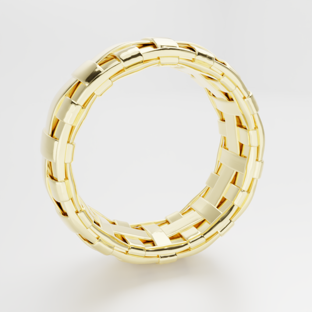 Pierścień "Wooven Ring"
