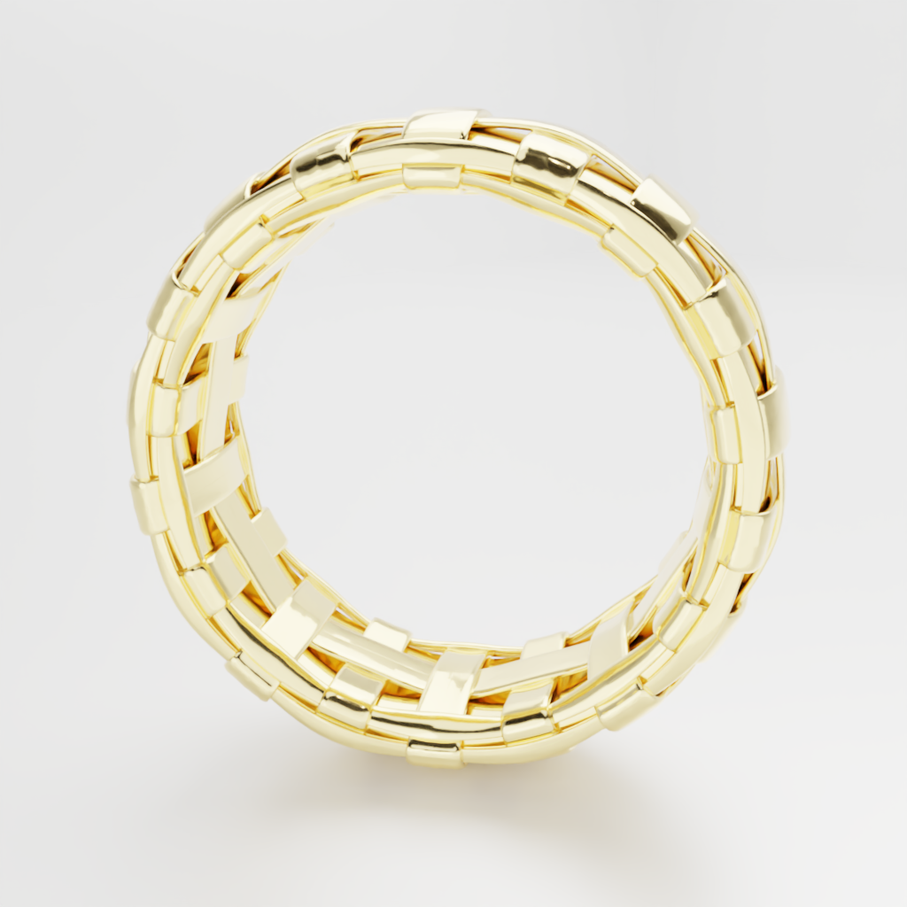 Pierścień "Wooven Ring"