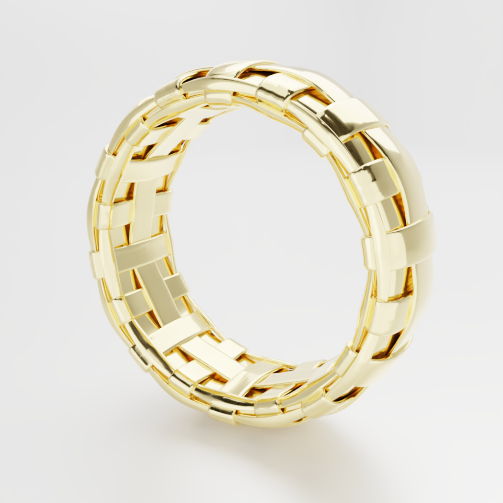Pierścień "Wooven Ring"