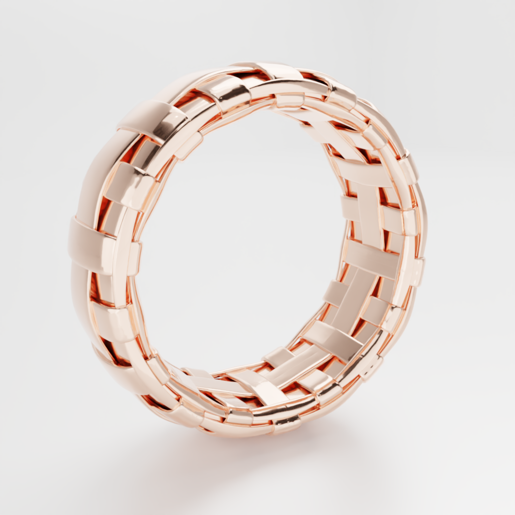 Pierścień "Wooven Ring"