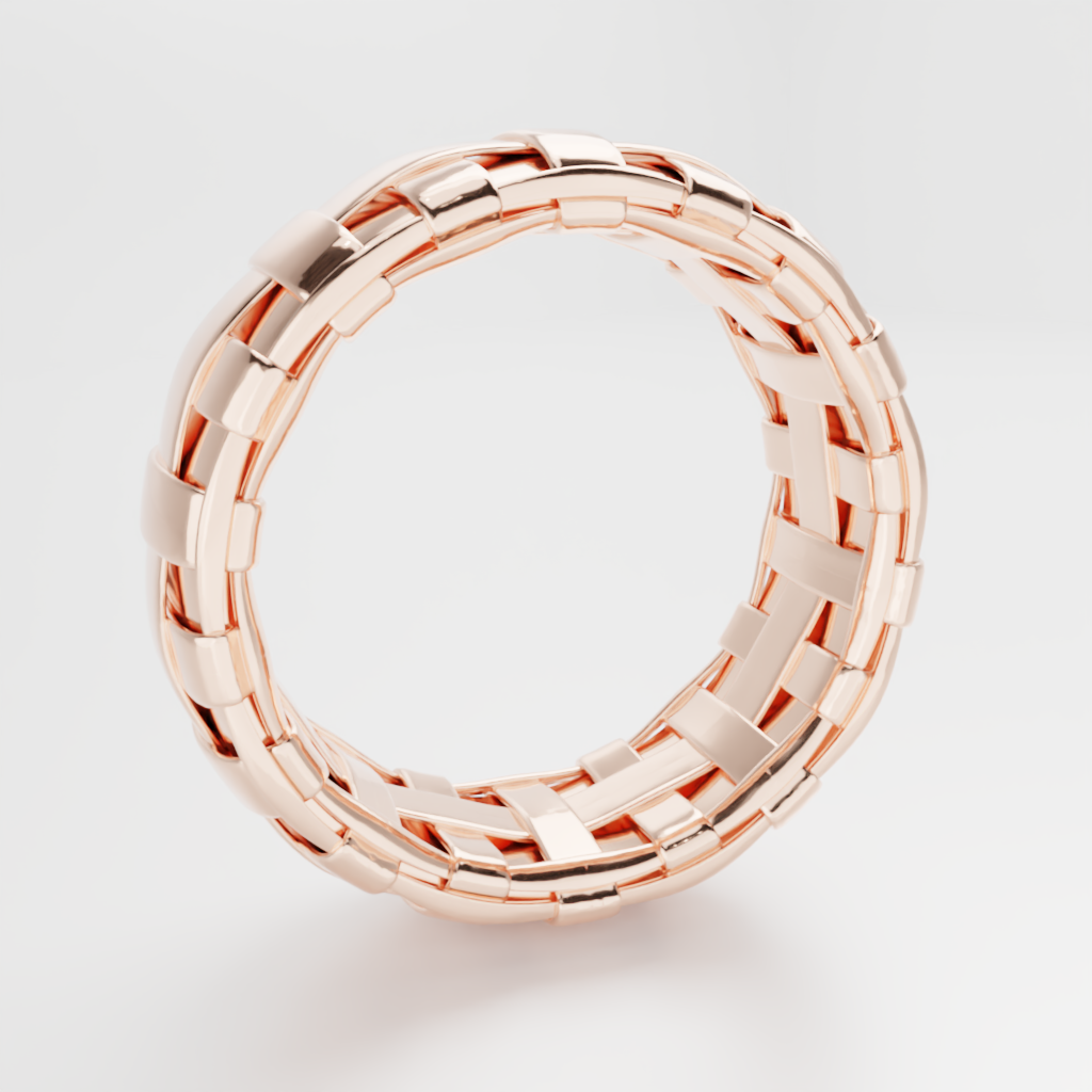 Pierścień "Wooven Ring"