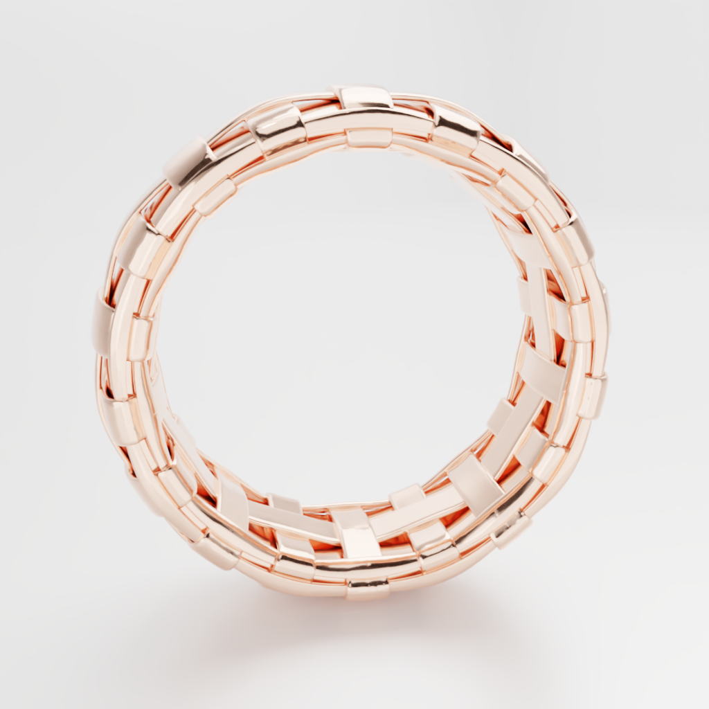 Pierścień "Wooven Ring"