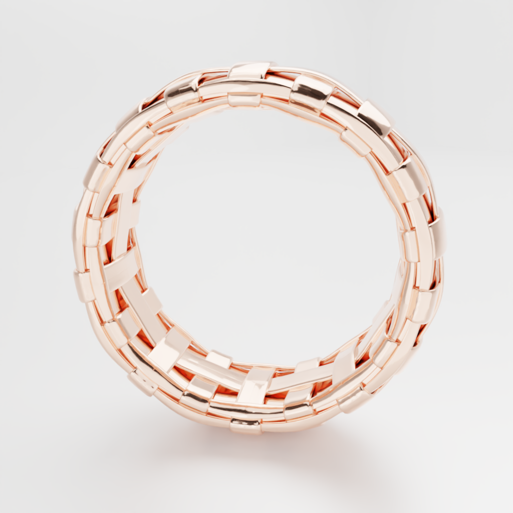 Pierścień "Wooven Ring"