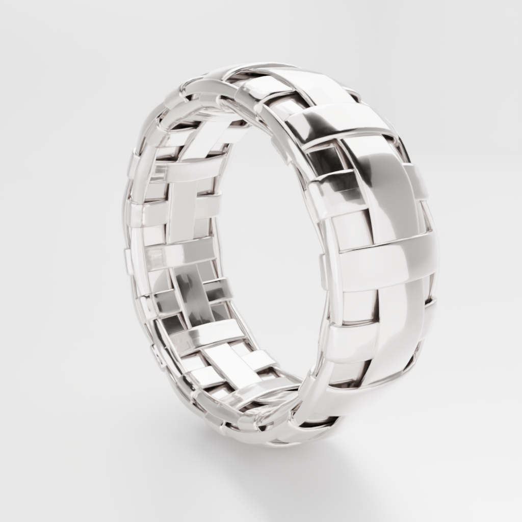 Pierścień "Wooven Ring"